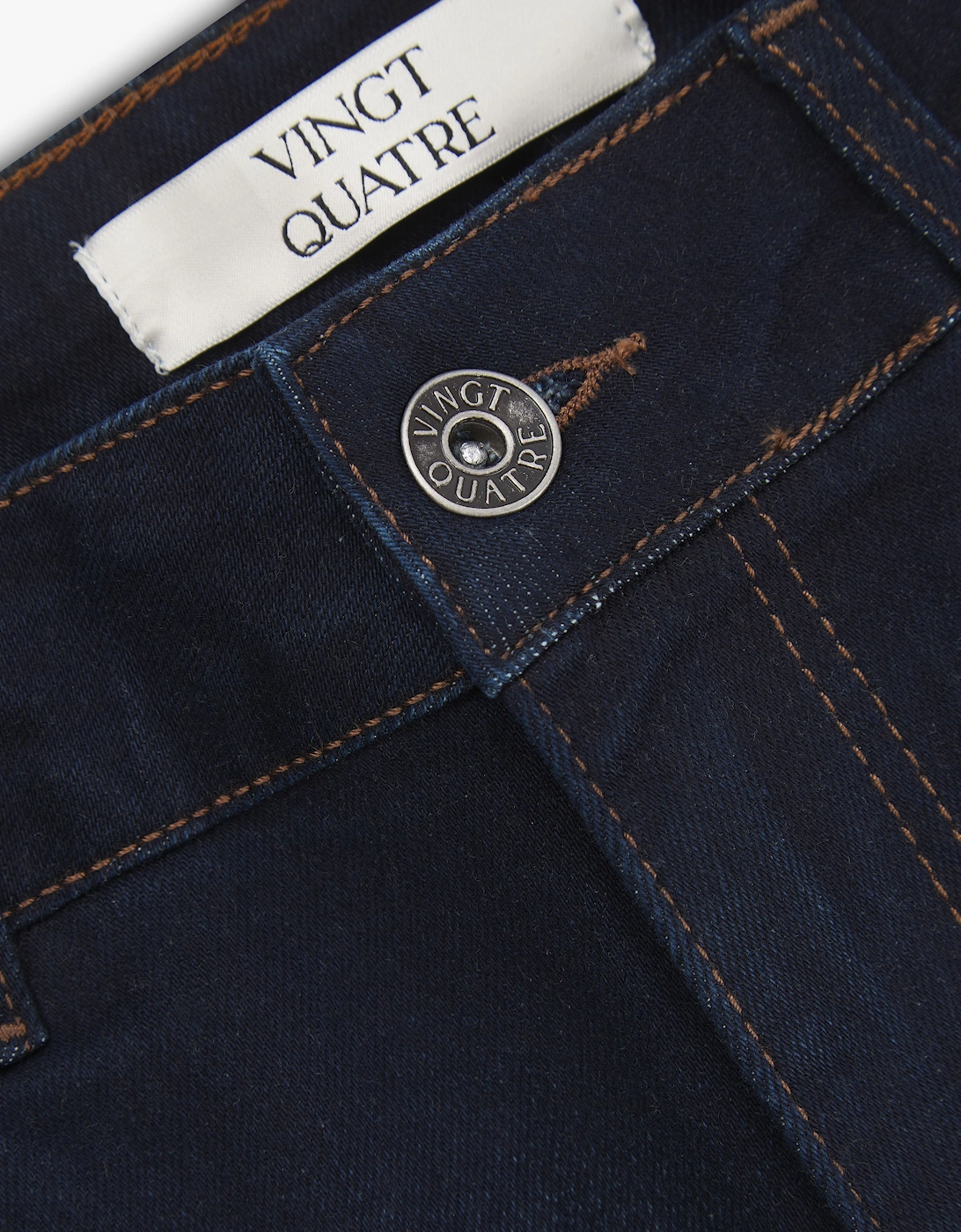 Vingt Quatre Straight Fit Indigo Rinse Jeans