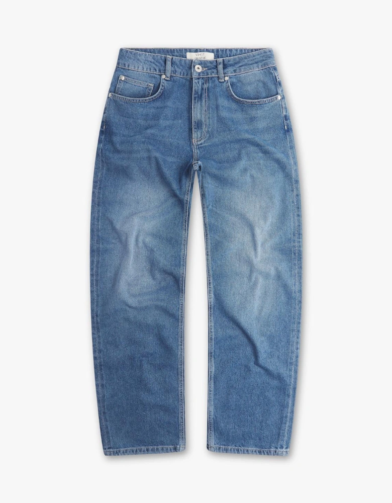 Vingt Quatre Straight Fit Light Blue Jeans
