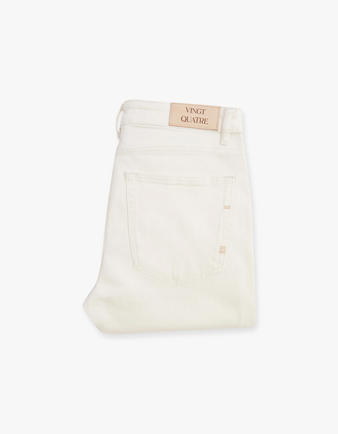Vingt Quatre Slim Fit Chalk White Jeans