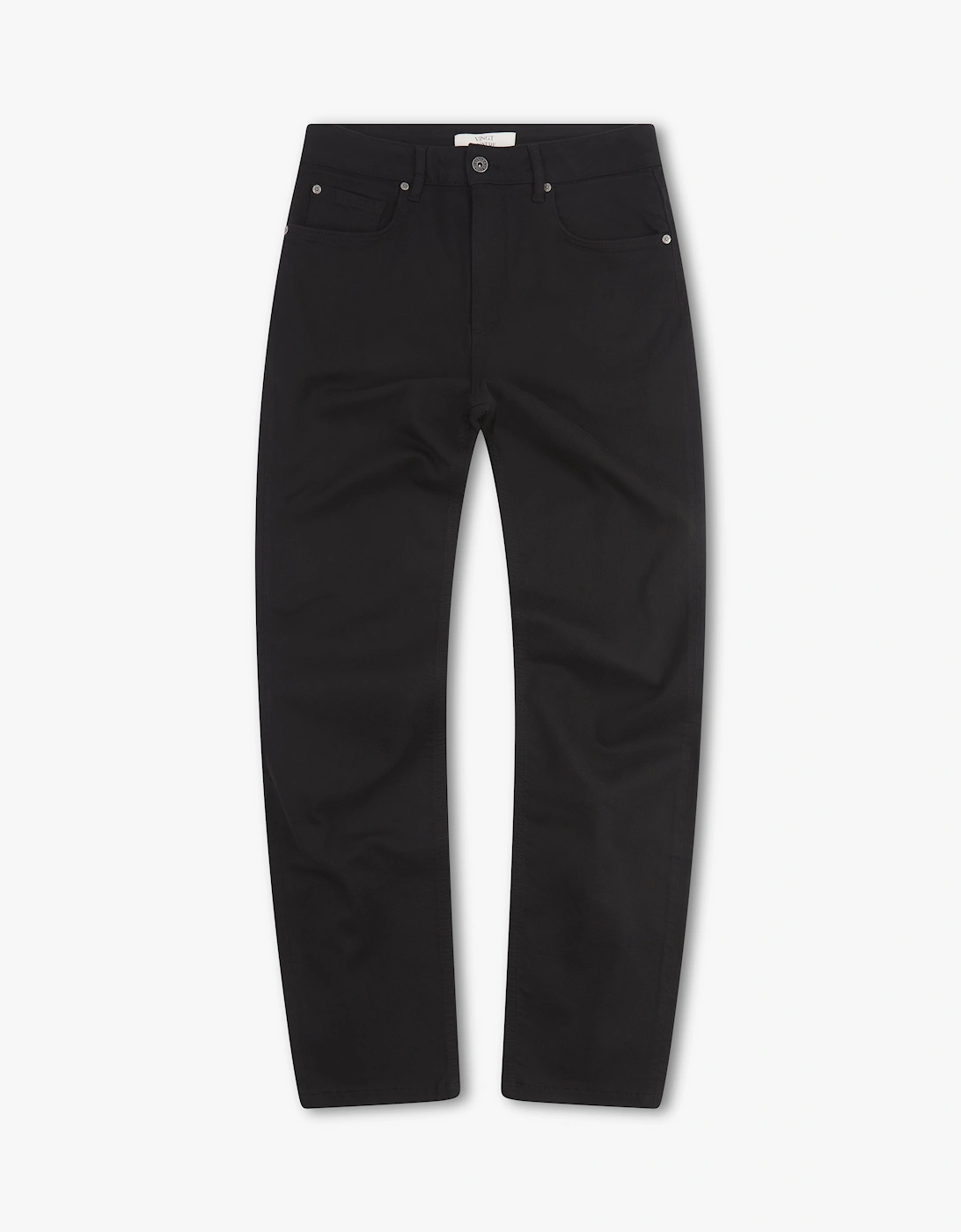 Vingt Quatre Taper Fit Stay Black Jeans, 7 of 6