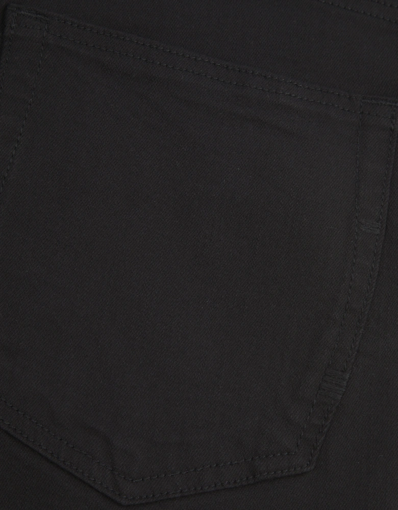 Vingt Quatre Taper Fit Stay Black Jeans