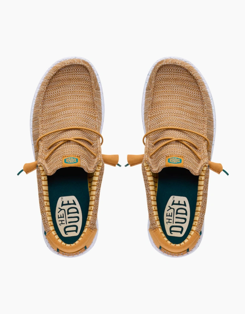 Wally stretch Sox Bone Brown Multi