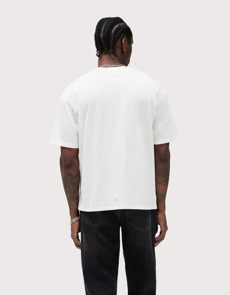 Oversized Fit Western Initial T-Shirt