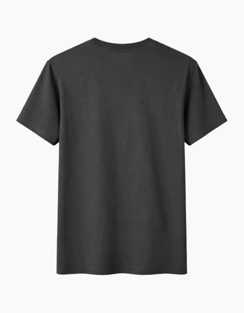 Men's Charcoal Grey Graphic T-Shirt
