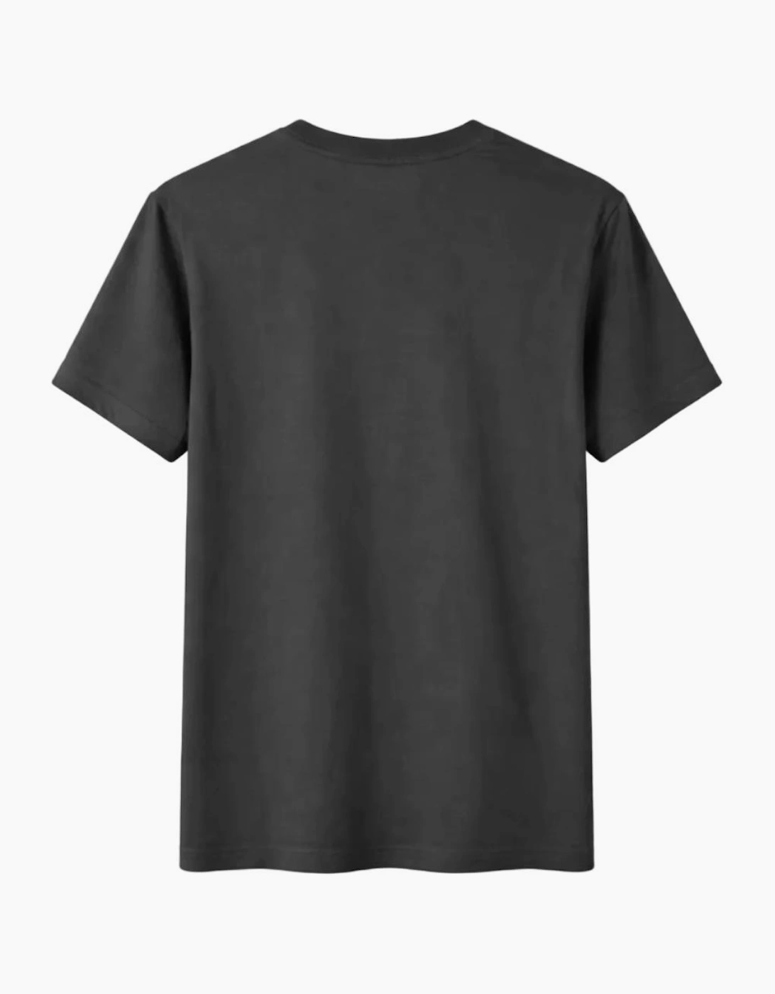 Men's Charcoal Grey Graphic T-Shirt