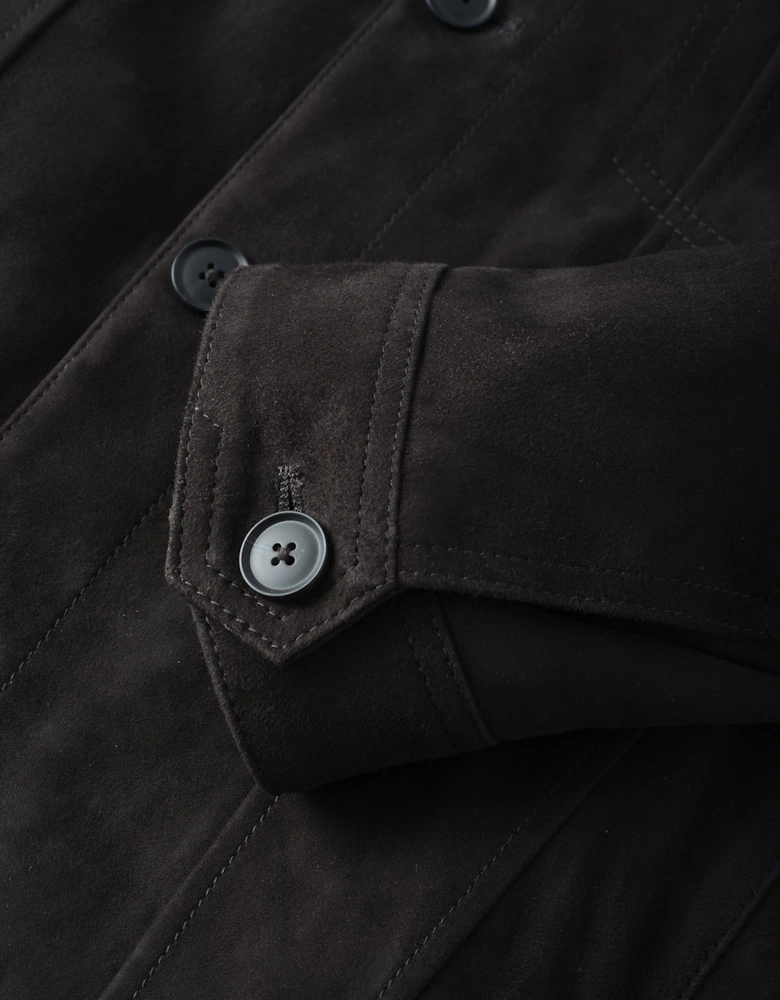 C Merak 1 Leather Jacket Brown