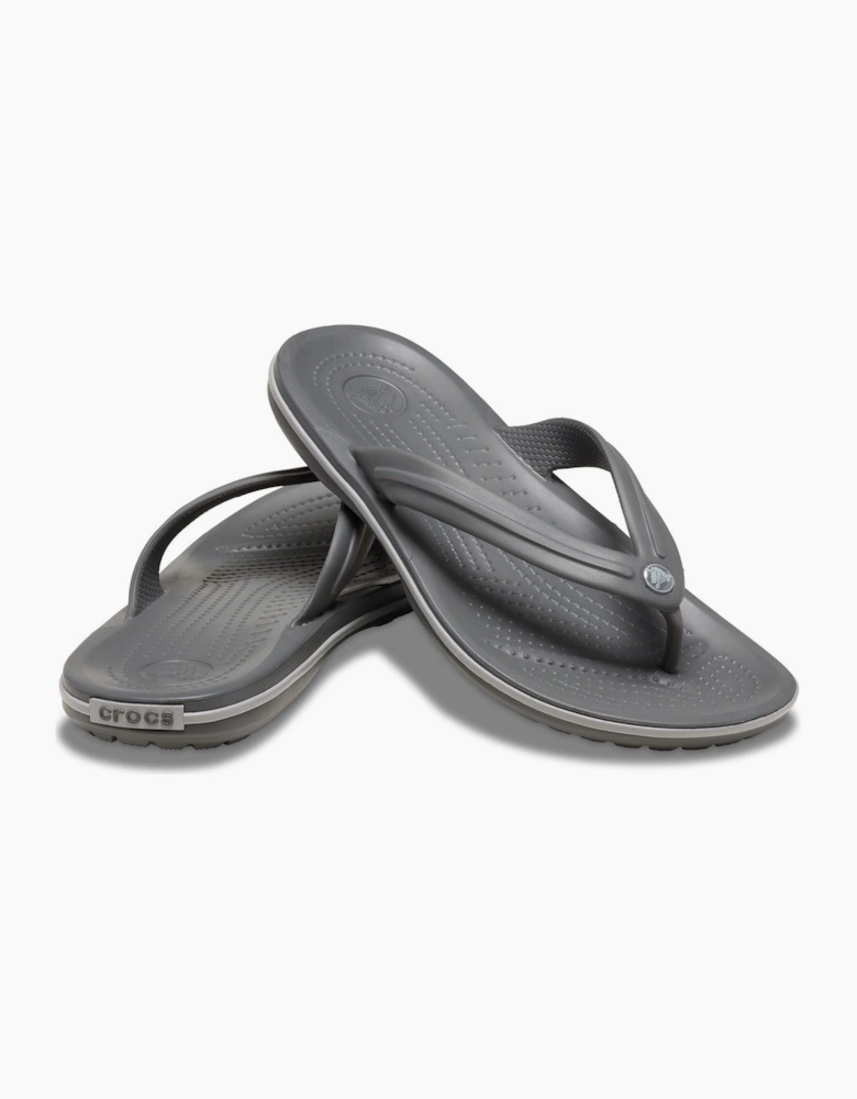 Crocband Flip Thermoplastic Men's Slate Grey/Smoke Flip Flops