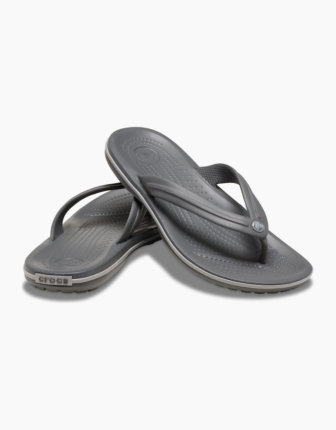 Crocband Flip Thermoplastic Men's Slate Grey/Smoke Flip Flops