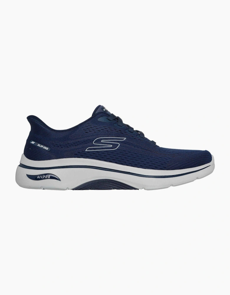 Arch Fit 2.0 Percy Textile Men's Navy/Grey Standard Trainers