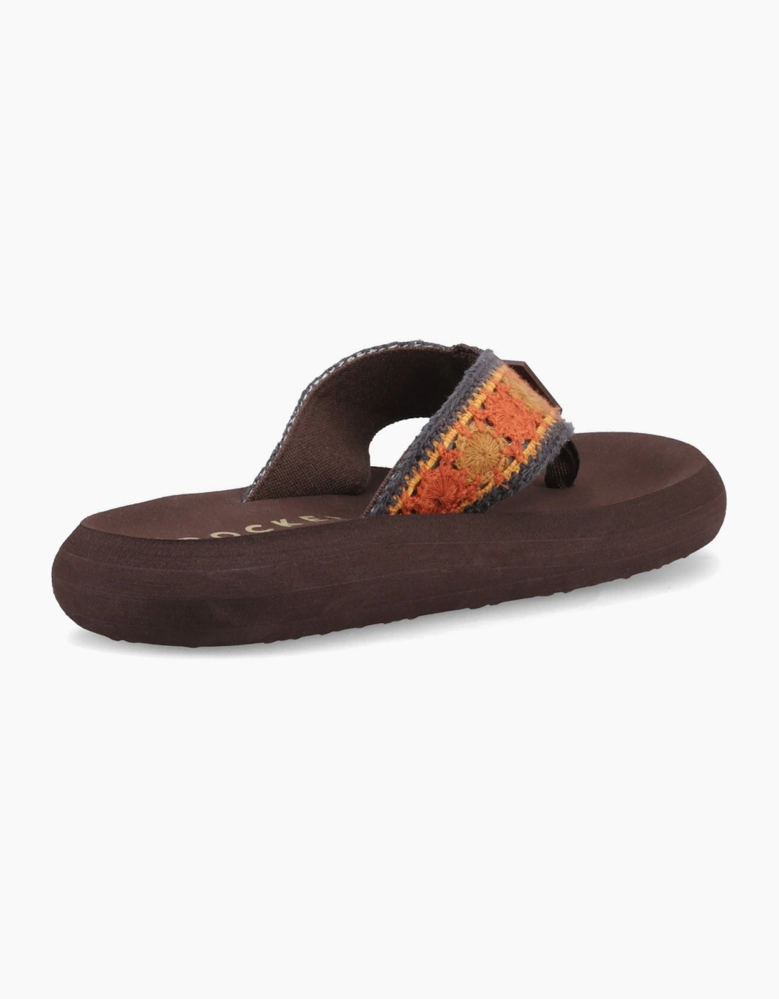 Spotlight Marlow Textile Women's Brown/Multi Flip Flops