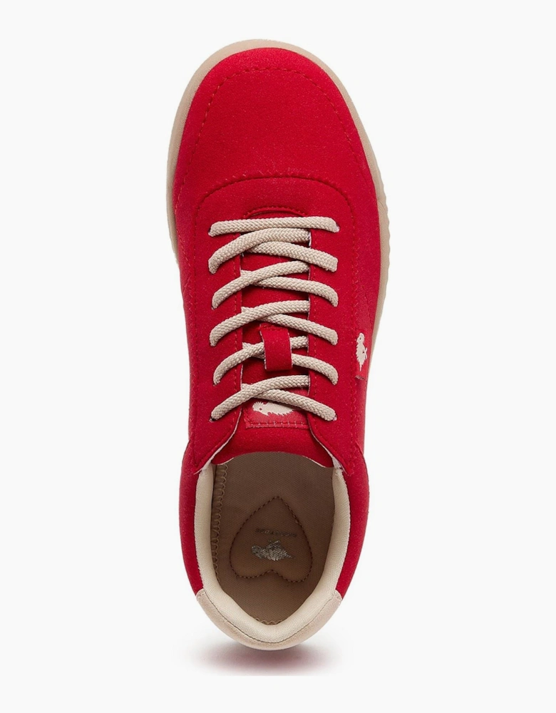Bertie Pella Textile Women's Red Trainers