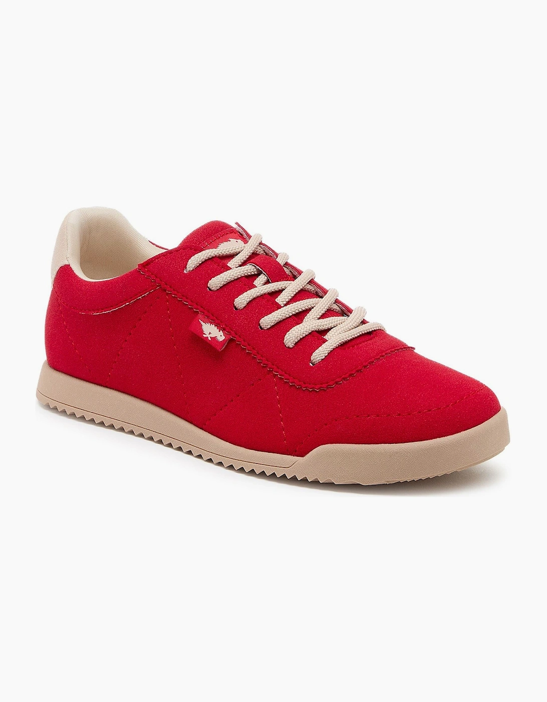 Bertie Pella Textile Women's Red Trainers, 8 of 7