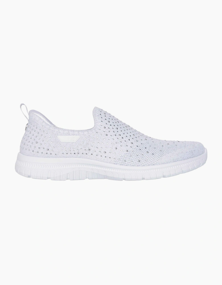 Virtue Icon Textile Women's White/Silver Standard Trainers