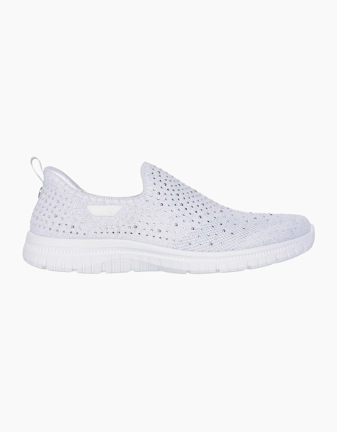 Virtue Icon Textile Women's White/Silver Standard Trainers