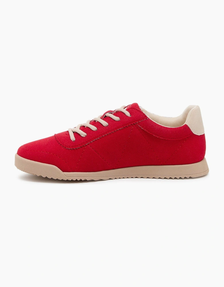Bertie Pella Textile Women's Red Trainers