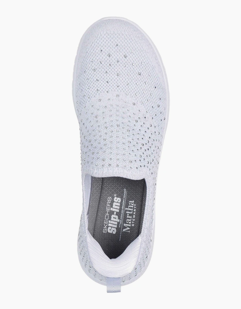 Virtue Icon Textile Women's White/Silver Standard Trainers