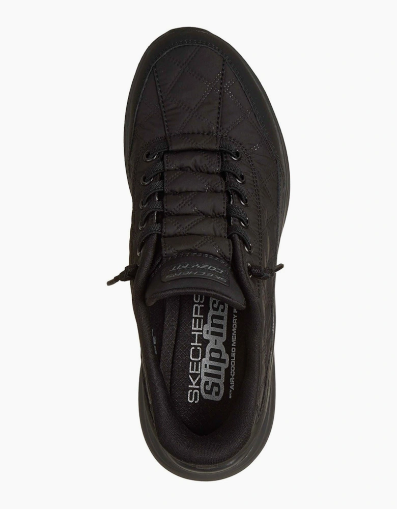 Contour Foam Cozy Fit Textile Women's Black Standard Trainers