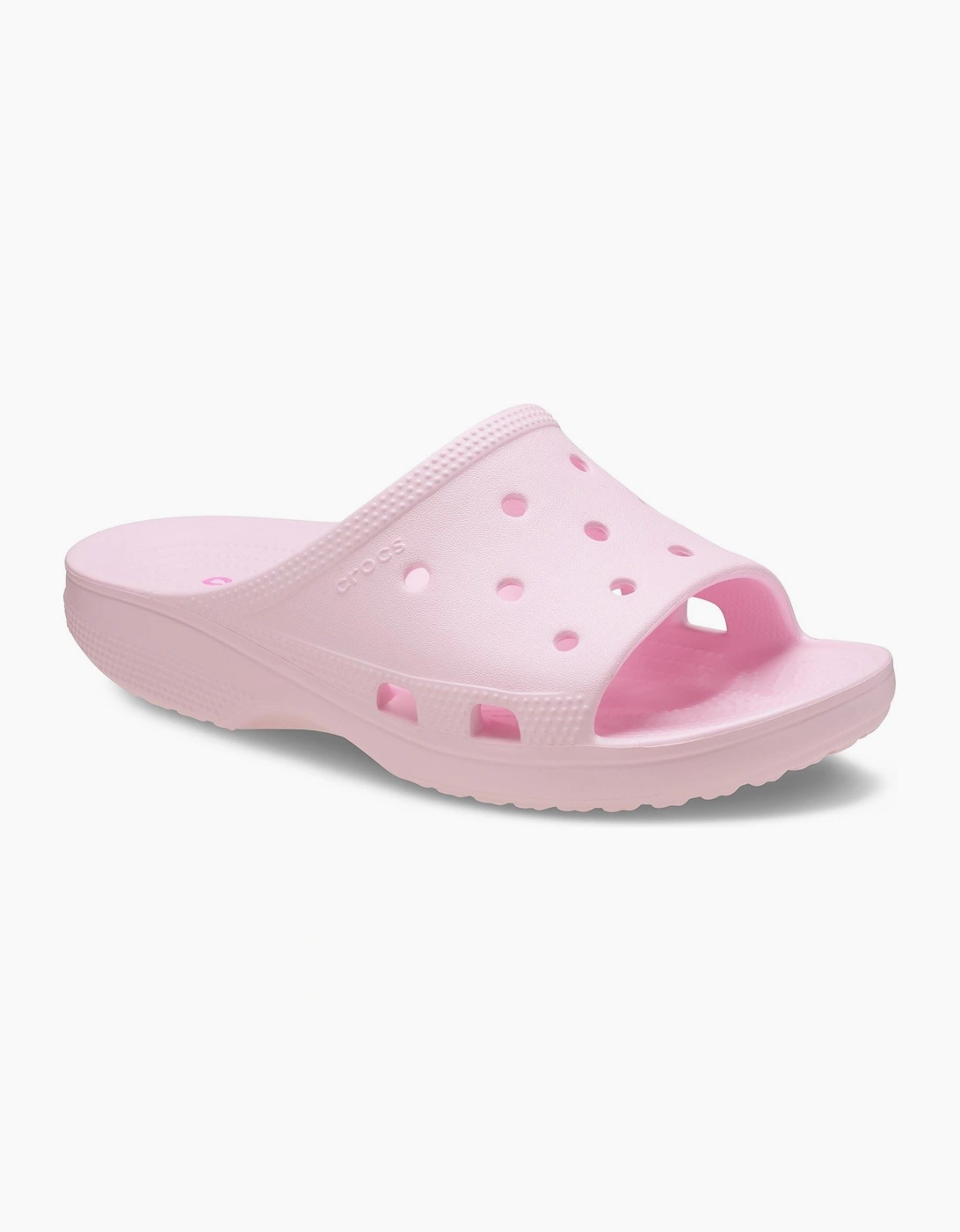 Crocs Women's Pink Classic Slide Thermoplastic Milk Slides - Size: Uk 8 / Eu 41-42 / Us 10