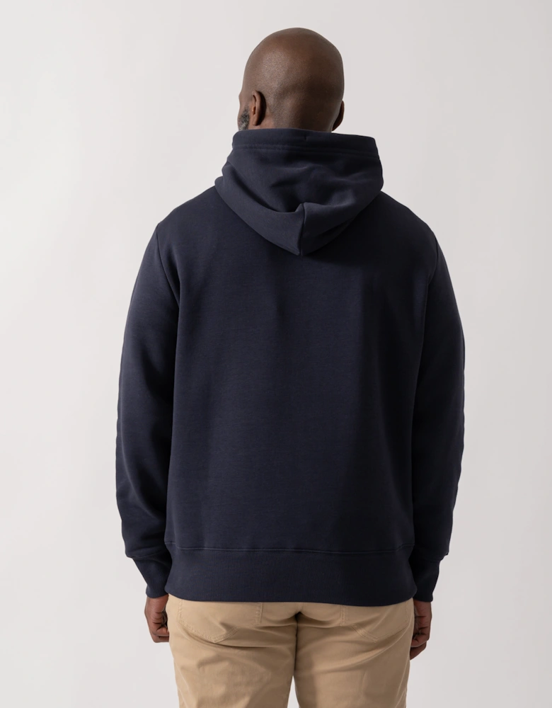 Mens Graphic Hoodie - 433 Evening Blue