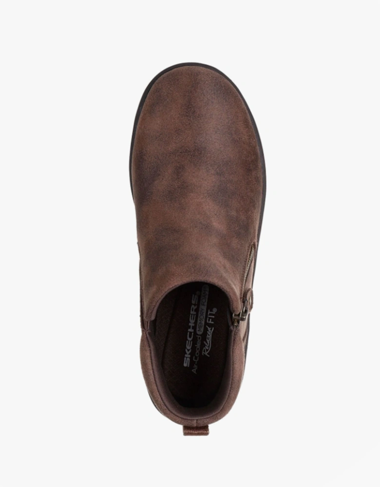 158952/CHOC LOVELY VIBE - FALL IN BLOOM Womens Boots Chocolate