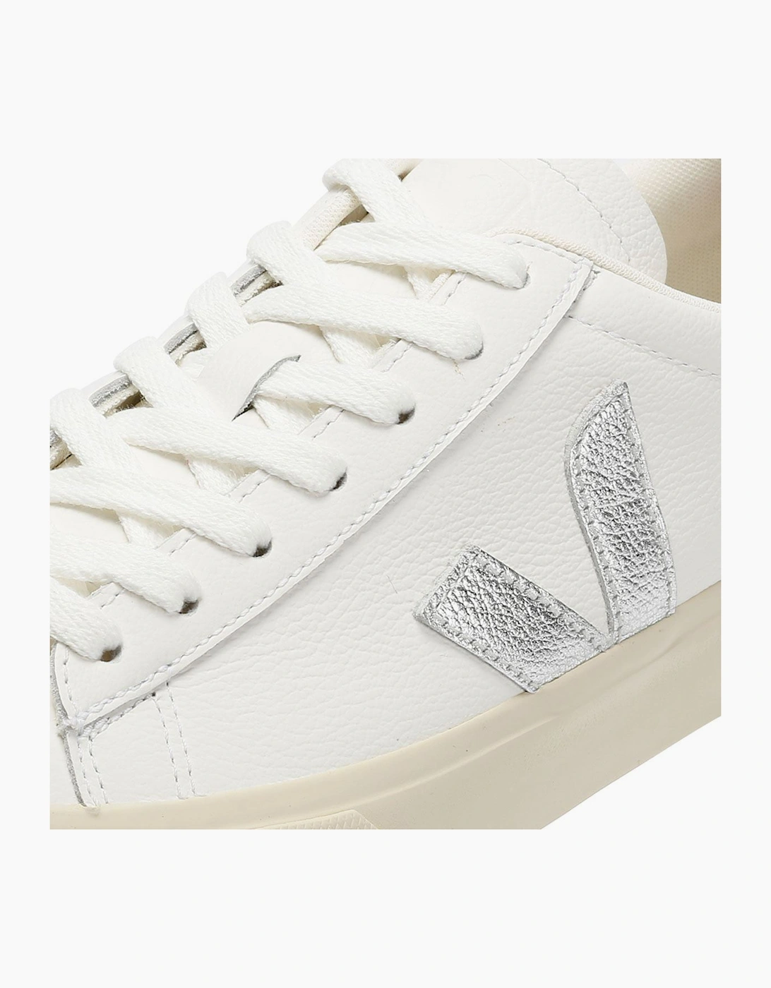 Campo Leather Women's White/Silver/UltraViolet Trainers