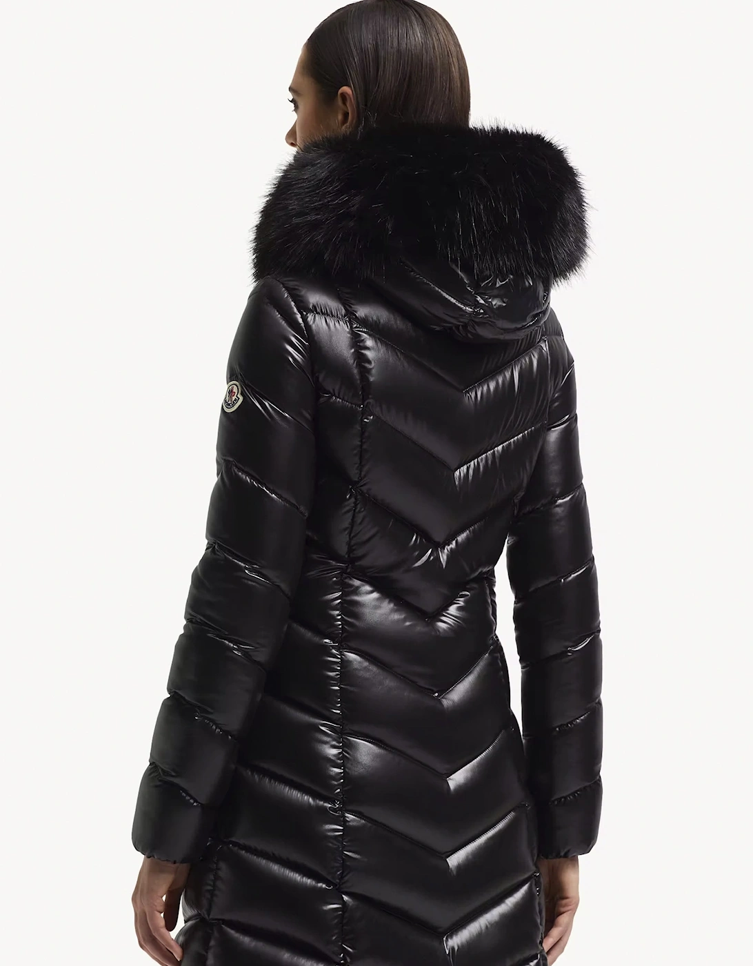 Womens Fulmarus Long Coat Black