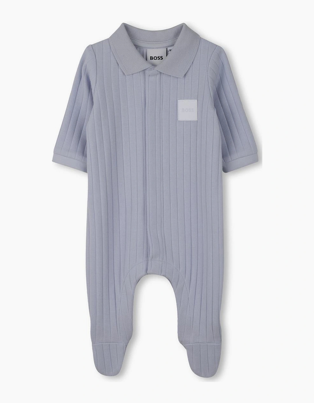 BOSS BABY PALE BLUE GIFT BOX BABYGROW + HAT J53044