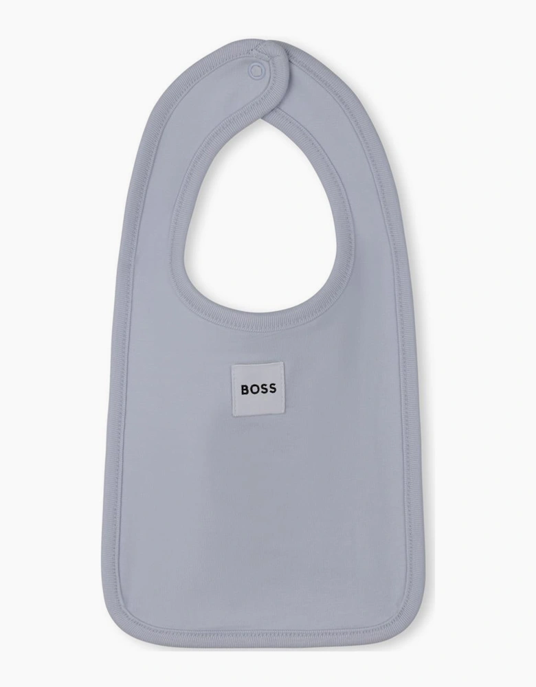 BOSS BABY PALE BLUE GIFT BOX BABYGROW + HAT J53044