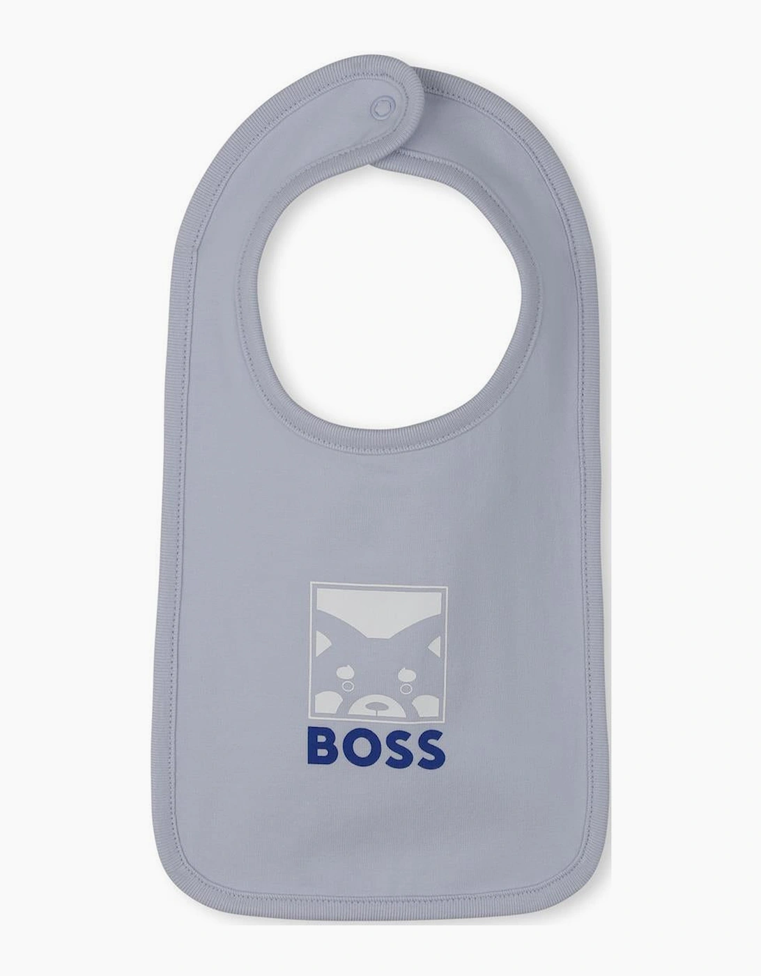 BOSS BABY PALE BLUE GIFT BOX BABYGROW + HAT J53044