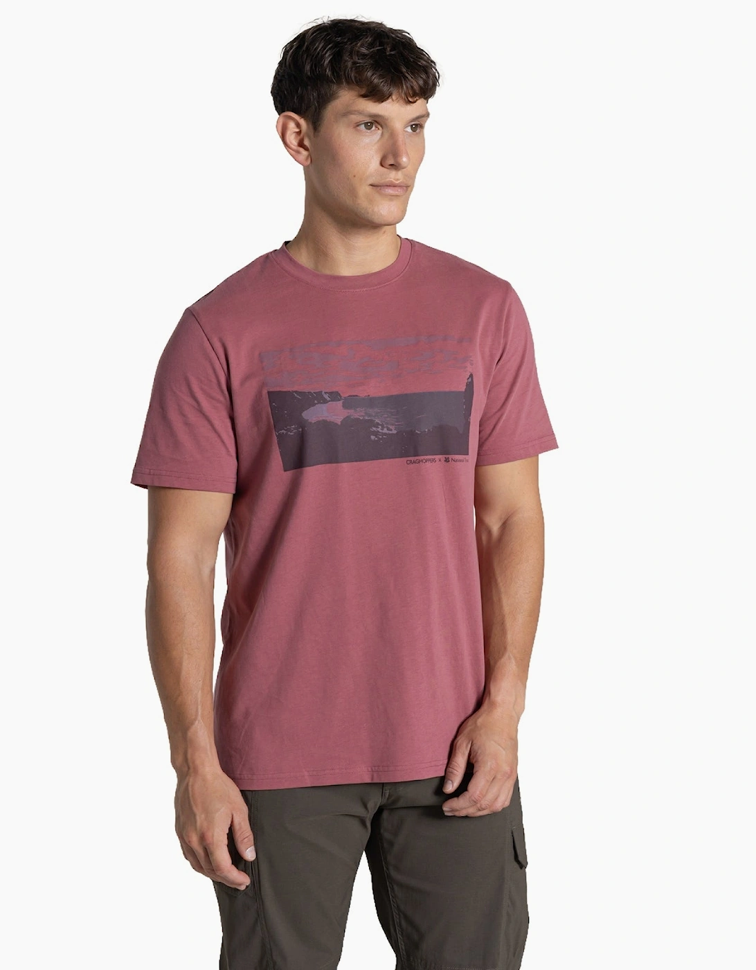 Craghoppers Mens Sabden National Trust Short Sleeve T-Shirt