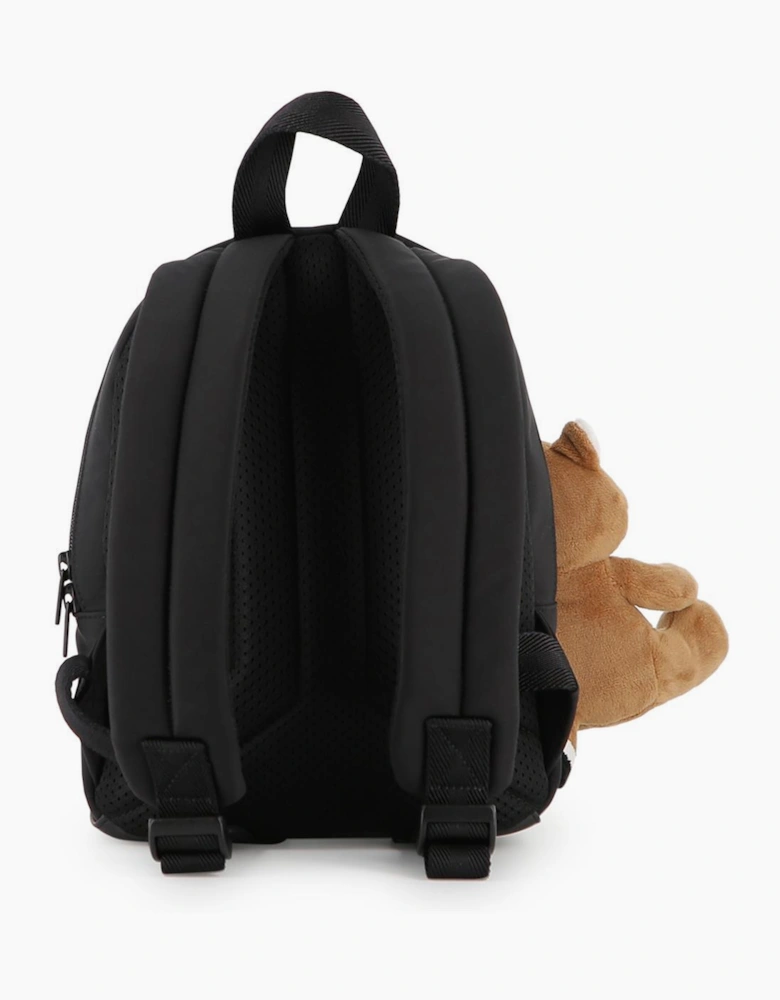 BOSS TODDLER BLACK RUCKSACK J53137