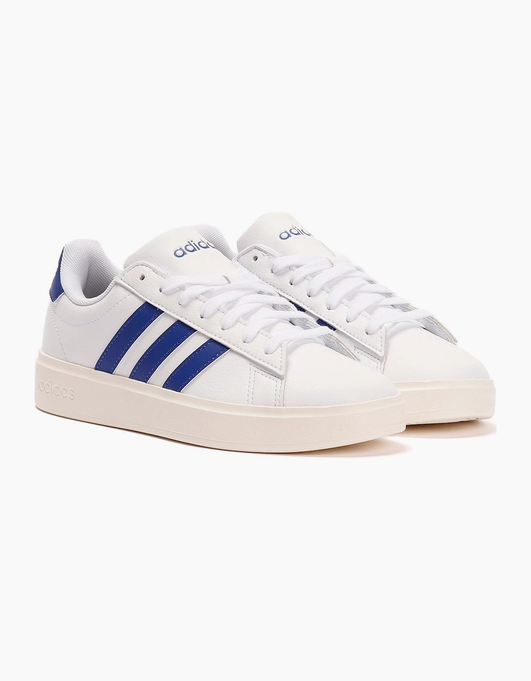 Grand Court 2.0 White/Blue Trainers, 9 of 8