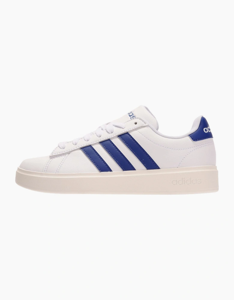 Grand Court 2.0 White/Blue Trainers