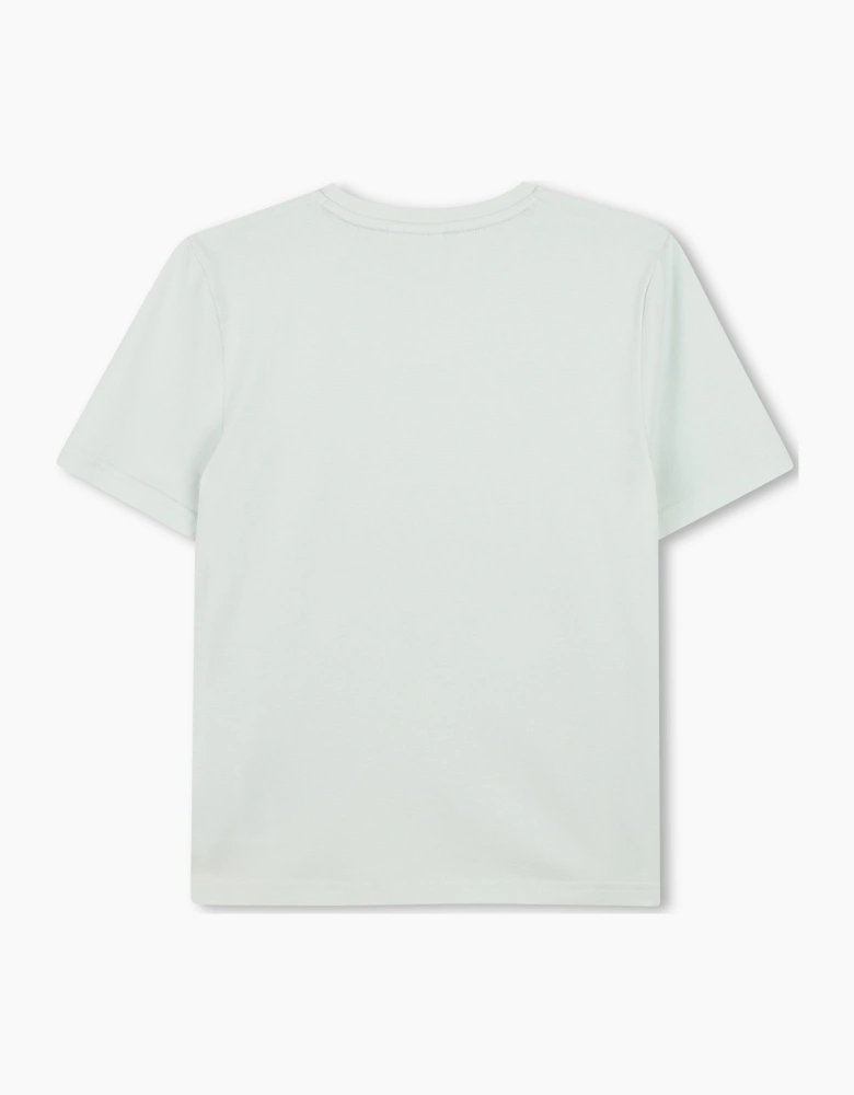 BOSS BOYS REPEAT LOGO SPROUT GREEN T SHIRT J52982 *** Shorts sold separately***