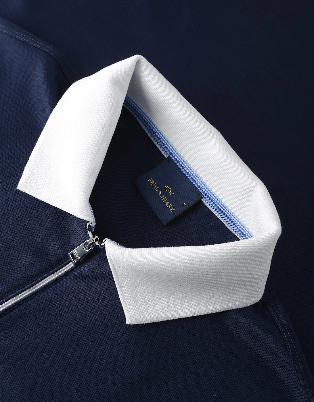 Lightweight Cotton Jersey Polo Navy