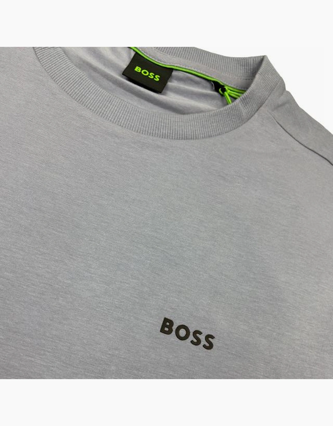 logo detail blue/grey T-shirt