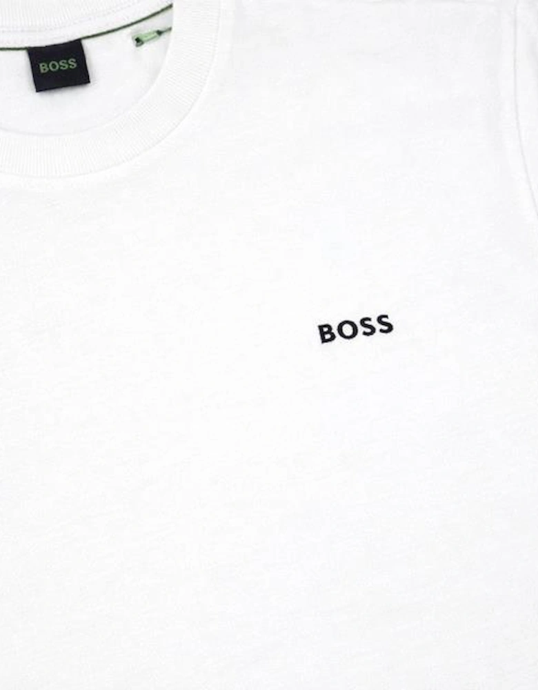 logo detail White T-shirt