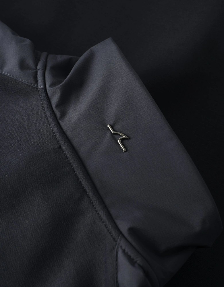 Active Fleece Cotton Sweatshirt Navy