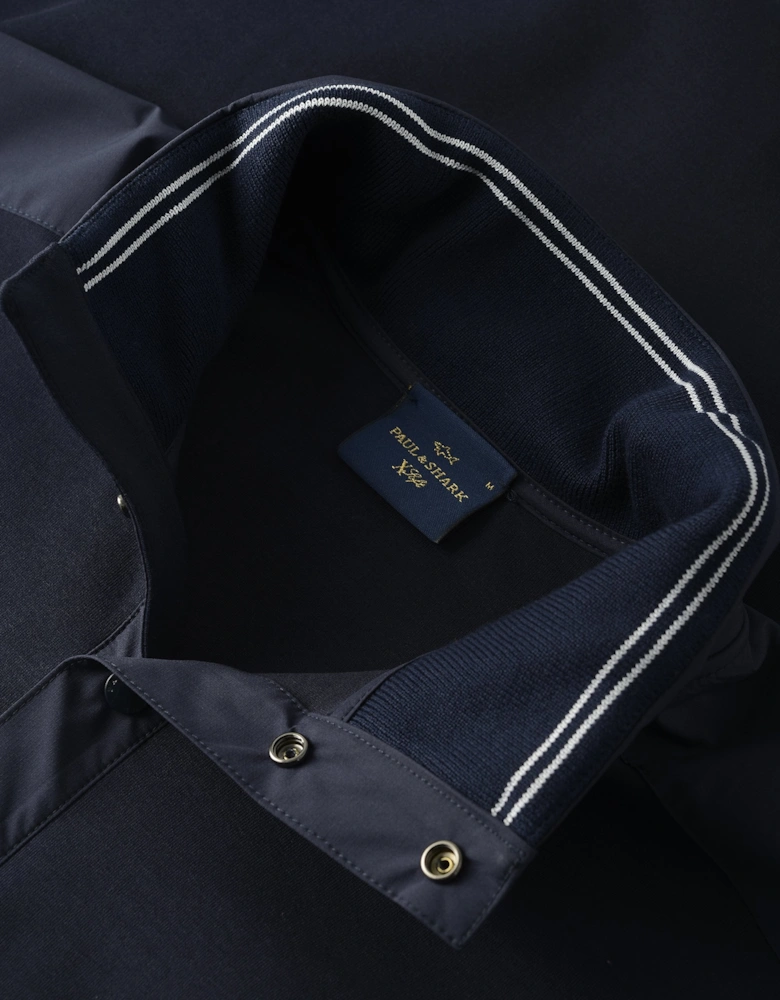 Active Fleece Cotton Sweatshirt Navy