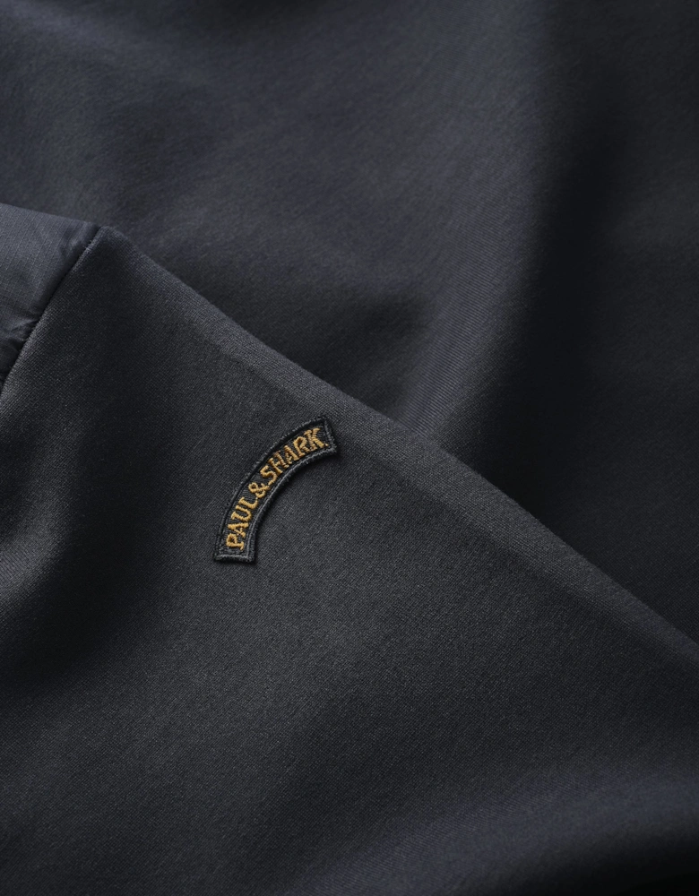 Active Fleece Cotton Sweatshirt Navy