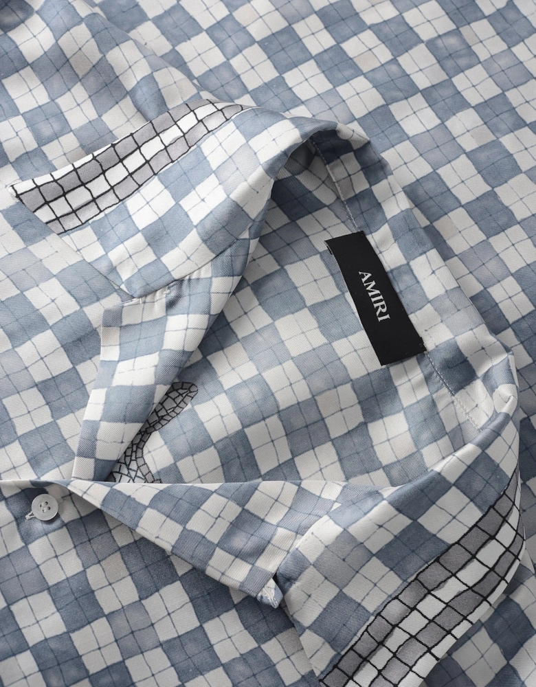 MA CHECKERED BOWLING SHIRT