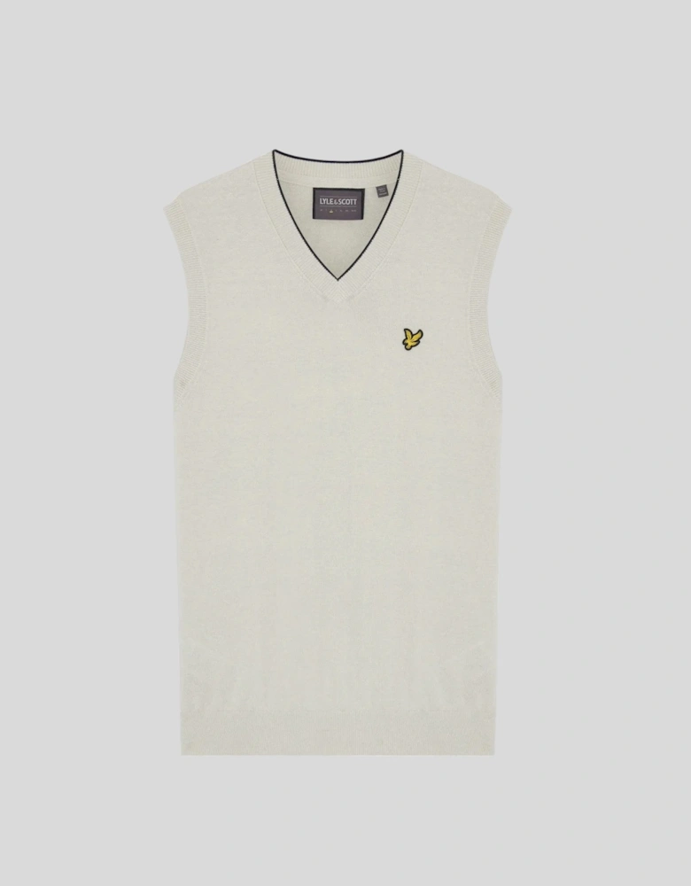 Lightweight Knitted V-Neck Vest