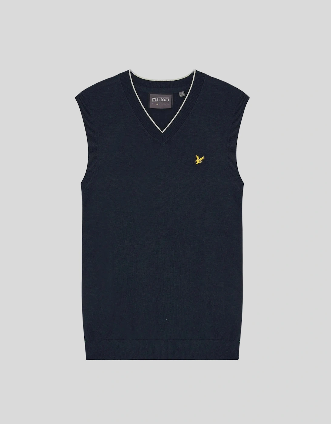 Lightweight Knitted V-Neck Vest