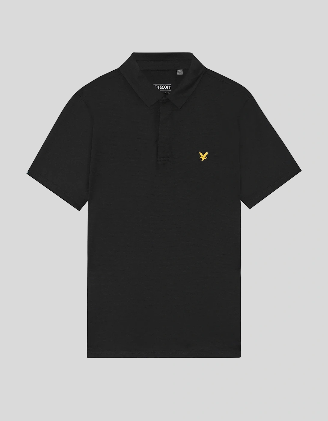 Concealed Placket Polo Shirt