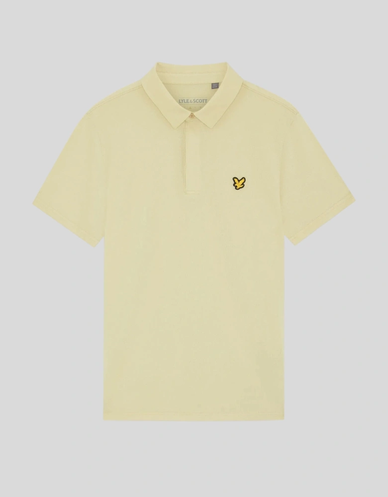 Concealed Placket Polo Shirt