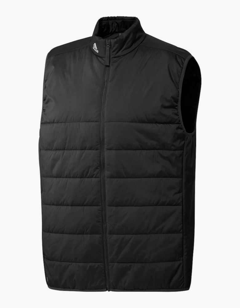 Mens Puffy Logo Gilet