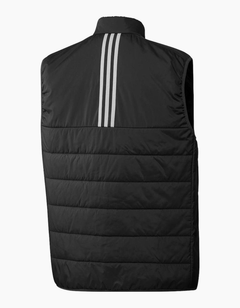 Mens Puffy Logo Gilet