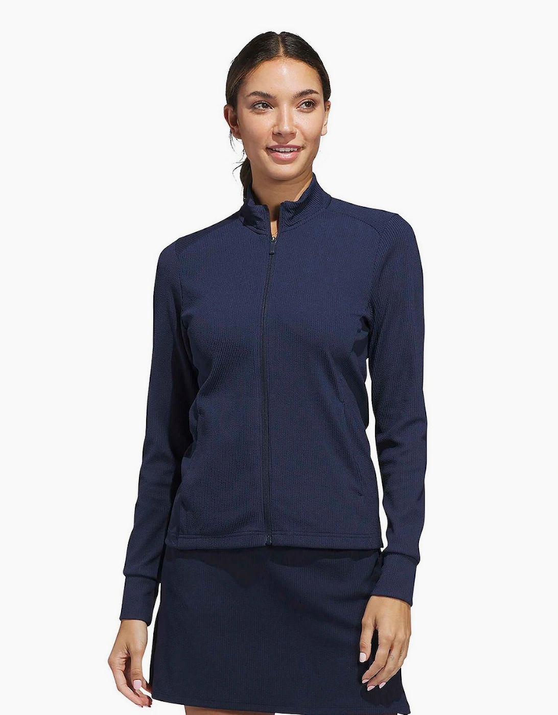 Womens/Ladies Performance Textured Full Zip Jacket