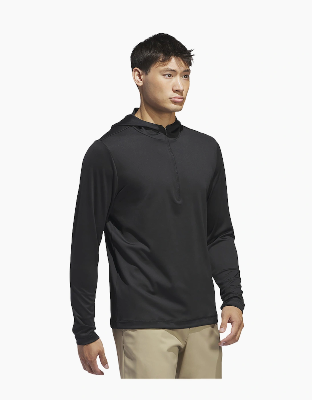 Adidas Men's Navy Lightweight Hoodie - Size: 42