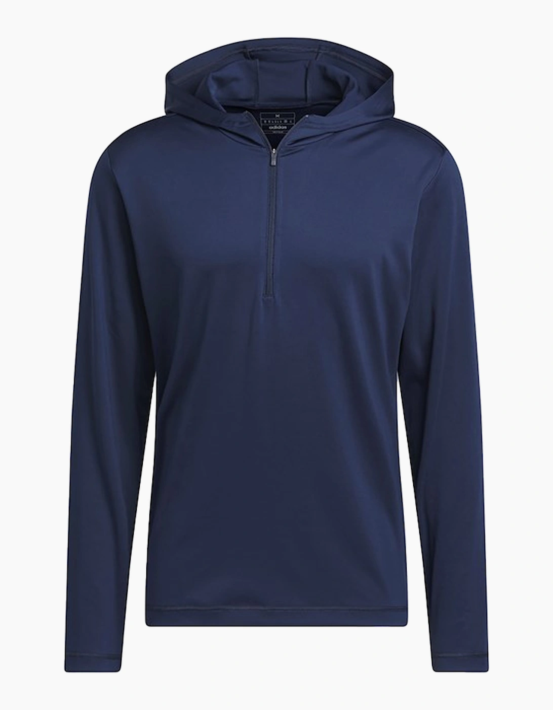 Adidas Men's Black Lightweight Hoodie - Size: 42